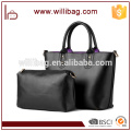 Women Bags Custom Style Large Capacity PU Purse Handbag Set